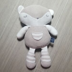 Charming Brown and Cream Stuffed Animal Toy